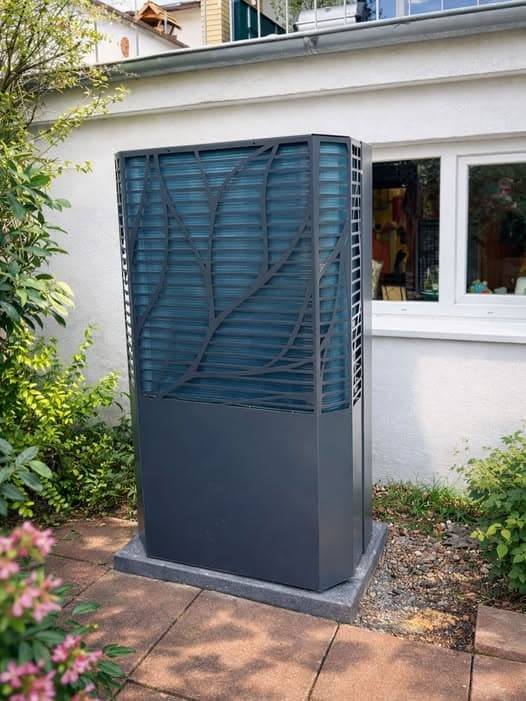 Design-Wärmepumpe mit Blatt-Verkleidung